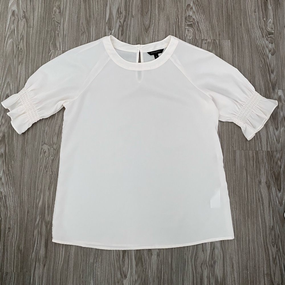 Banana Republic White blouse